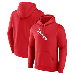 Carolina Hurricanes Primary Logo Pullover Hoodie - Red | US 202545429