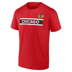 Chicago Blackhawks Jersey Inspired T-Shirt - Red | US 202545442