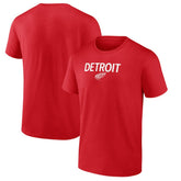 Detroit Red Wings Primary Logo T-Shirt - Red | US 202545462