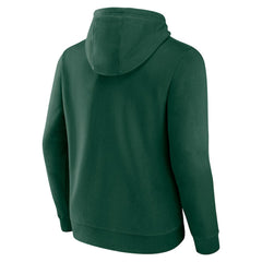 Minnesota Wild Team Lockup Pullover Hoodie - Green | US 202545493