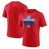 Montreal Canadiens Proclamation Tri-Blend T-Shirt - Red | US 202545500