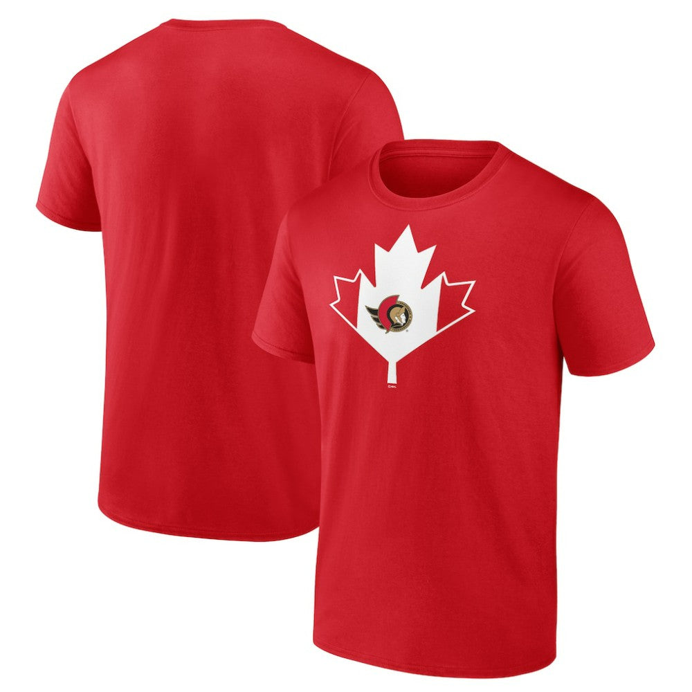 Ottawa Senators Canada Day T-Shirt - Red | US 202545544