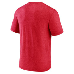 Vancouver Canucks Represent Tri-Blend T-Shirt - Red | US 202545585