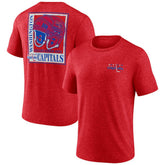 Washington Capitals Earnest Will Tri-Blend T-Shirt - Red | US 202545598