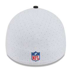 Atlanta Falcons New Era 2025 NFL Training Camp 39THIRTY Flex Hat - White/Black Hats