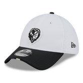 Baltimore Ravens New Era 2025 NFL Training Camp 39THIRTY Flex Hat - White/Black Hats