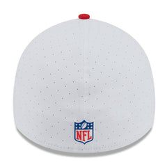 Buffalo Bills New Era 2025 NFL Training Camp Throwback Logo 39THIRTY Flex Hat - White/Red Hats