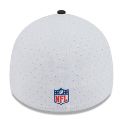 Cincinnati Bengals New Era 2025 NFL Training Camp 39THIRTY Flex Hat - White/Black Hats