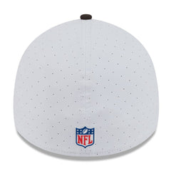 Cleveland Browns New Era 2025 NFL Training Camp 39THIRTY Flex Hat - White/Brown Hats