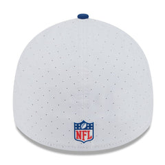 Indianapolis Colts New Era 2025 NFL Training Camp 39THIRTY Flex Hat - White/Royal Hats