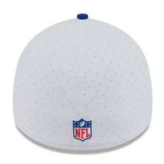 New York Giants New Era 2025 NFL Training Camp 39THIRTY Flex Hat - White/Royal Hats