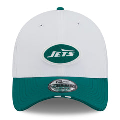 New York Jets New Era 2025 NFL Training Camp 39THIRTY Flex Hat - White/Green Hats