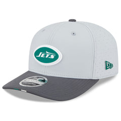 New York Jets New Era 2025 NFL Training Camp 9SEVENTY Adjustable Hat - Gray/Graphite Hats
