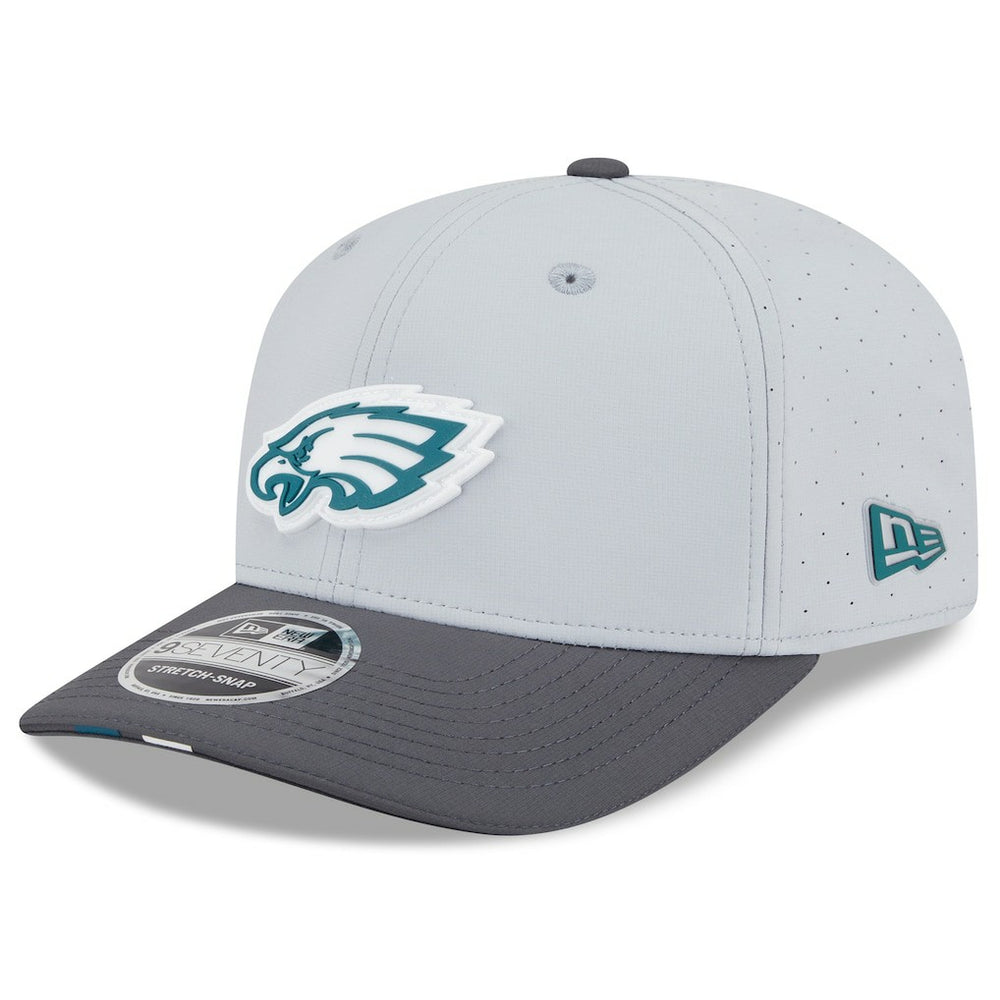 Philadelphia Eagles New Era 2025 NFL Training Camp 9SEVENTY Adjustable Hat - Gray/Graphite Hats