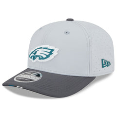 Philadelphia Eagles New Era 2025 NFL Training Camp 9SEVENTY Adjustable Hat - Gray/Graphite Hats