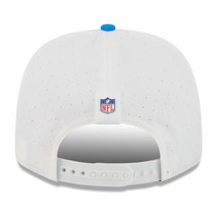 Detroit Lions New Era 2025 NFL Training Camp Throwback Logo 9SEVENTY Adjustable Hat - White/Blue Hats