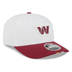 Washington Commanders New Era 2025 NFL Training Camp 9SEVENTY Adjustable Hat - White/Burgundy Hats