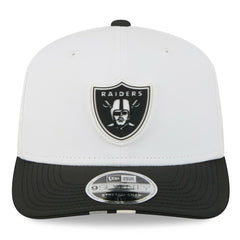 Las Vegas Raiders New Era 2025 NFL Training Camp 9SEVENTY Adjustable Hat - White/Black Hats