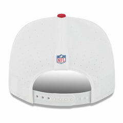 San Francisco 49ers New Era 2025 NFL Training Camp 9SEVENTY Adjustable Hat - White/Scarlet Hats