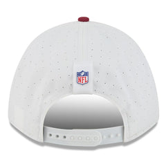 Washington Commanders New Era 2025 NFL Training Camp A-Frame 9FORTY Adjustable Hat - White/Burgundy Hats
