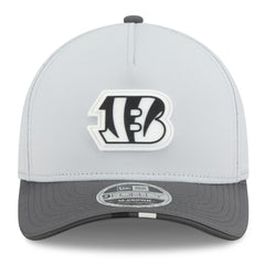 Cincinnati Bengals New Era 2025 NFL Training Camp A-Frame 9FORTY Adjustable Hat - Gray/Graphite Hats