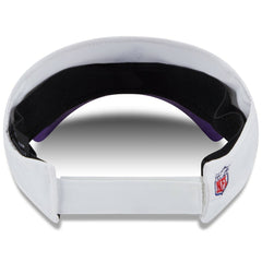 Minnesota Vikings New Era 2025 NFL Training Camp Adjustable Visor - White/Purple