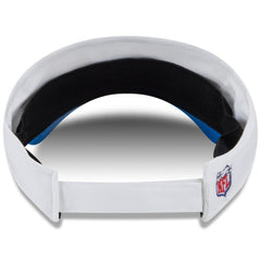 Detroit Lions New Era 2025 NFL Training Camp Adjustable Visor - White/Blue