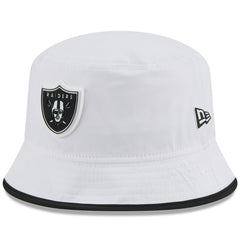 Las Vegas Raiders New Era 2025 NFL Training Camp Stretch Bucket Hat - White Hats