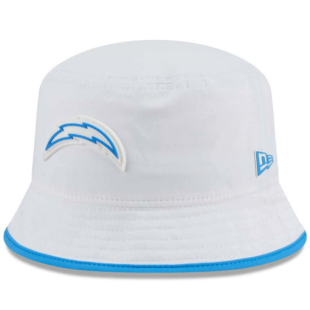 Los Angeles Chargers New Era 2025 NFL Training Camp Stretch Bucket Hat - White Hats