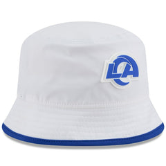 Los Angeles Rams New Era 2025 NFL Training Camp Stretch Bucket Hat - White Hats