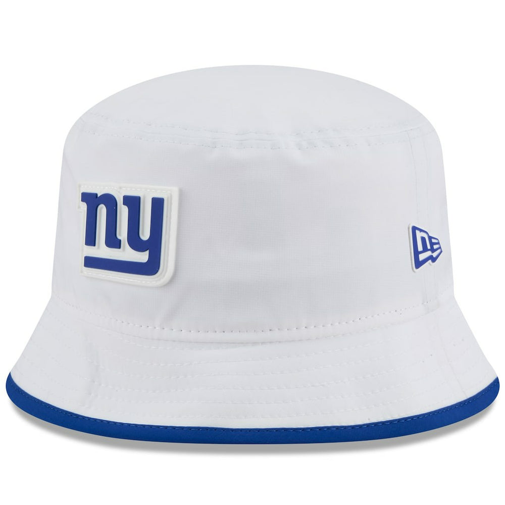 New York Giants New Era 2025 NFL Training Camp Stretch Bucket Hat - White Hats
