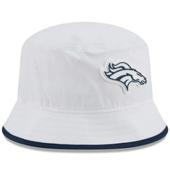 Denver Broncos New Era 2025 NFL Training Camp Stretch Bucket Hat - White Hats