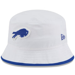 Buffalo Bills New Era 2025 NFL Training Camp Stretch Bucket Hat - White Hats