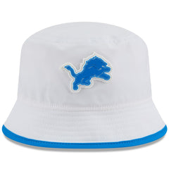 Detroit Lions New Era 2025 NFL Training Camp Stretch Bucket Hat - White Hats