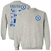Chelsea Vive La Fete Women's Impressions Artwork Pullover Sweatshirt Gray