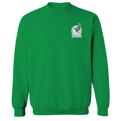 Mexico National Team Vive La Fete Women's Impressions Artwork Pullover Sweatshirt Green