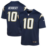 Justin Herbert Los Angeles Chargers Youth Alternate Super Chargers Game Player Jersey - Navy Jerseys