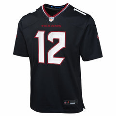 Nico Collins Houston Texans Youth Team Game Jersey - Navy Jerseys