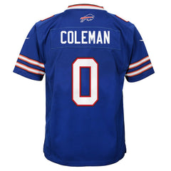Keon Coleman Buffalo Bills Youth Team Game Jersey - Royal Jerseys