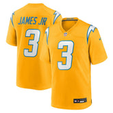 Derwin James Jr. Los Angeles Chargers Youth Alternate Charger Power Game Player Jersey - Gold Jerseys