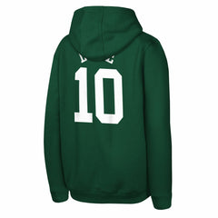 Jordan Love Green Bay Packers Outerstuff Mainliner Player Name & Number Hoodie - Green Hoodies