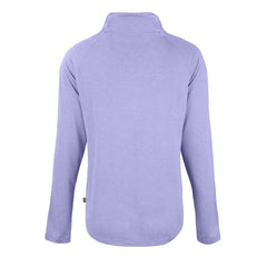 Buffalo Bills Cutter & Buck Women's Coastline Epic Comfort Eco Recycled Funnel Neck Pullover Top - Lavender Pullover