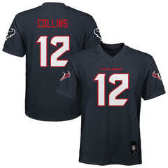 Nico Collins Houston Texans Youth Replica Player Jersey - Navy Jerseys
