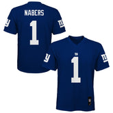 Malik Nabers New York Giants Outerstuff Preschool Replica Player Jersey - Royal Jerseys
