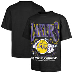 Los Angeles Lakers '47 Past Champs Collection Flashbulb Foundation T-Shirt Black - 47 brand