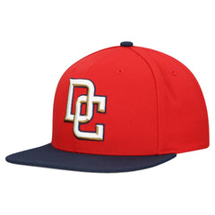Washington Nationals Mitchell & Ness Cooperstown Collection Basic Flip Snapback Hat - Red Hats