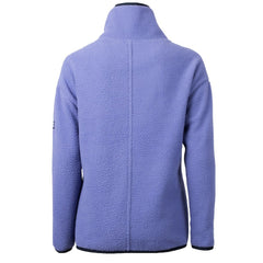 New England Patriots Cutter & Buck Women's Cascade Eco Fleece Half-Zip Jacket - Lavender Jackets