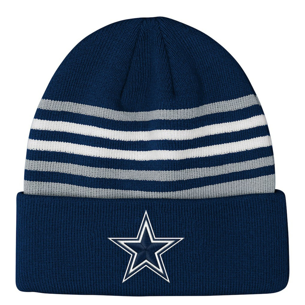 Dallas Cowboys Outerstuff Youth Essentials Cuffed Knit Hat - Navy Hats
