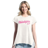 Philadelphia Eagles Margaritaville Women's Gametime Is Paradise T-Shirt - Green T-shirts