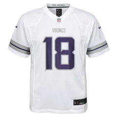 Justin Jefferson Minnesota Vikings Preschool Alternate Player Game Jersey - White Jerseys